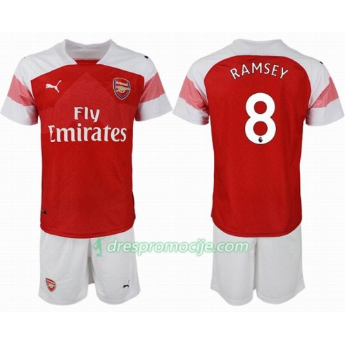 Arsenal Dres RAMSEY 8 Dječji Domaći 2018/19 Kratkih Rukava Arsenal Dres RAMSEY 8 Dječji Domaći 2018/19 Kratkih Rukava